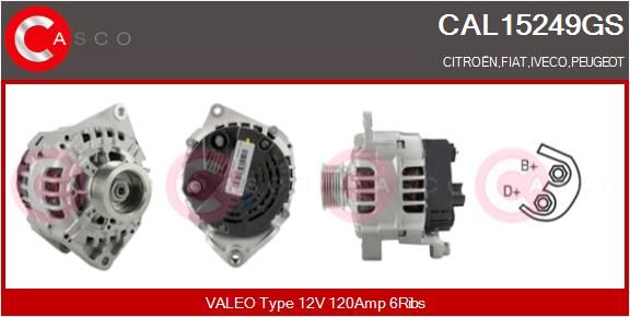 CAL15249GS CASCO Генератор