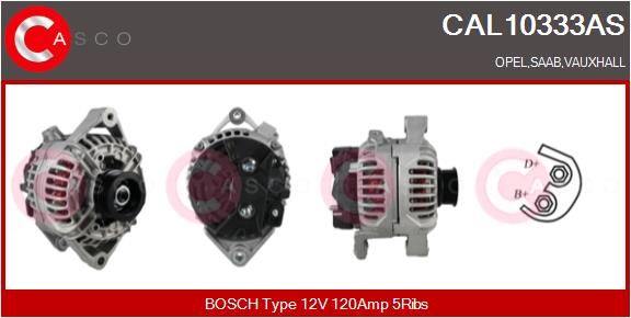 CAL10333AS CASCO Генератор