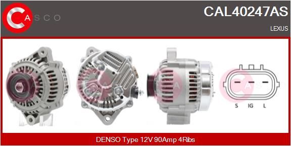 CAL40247AS CASCO Генератор