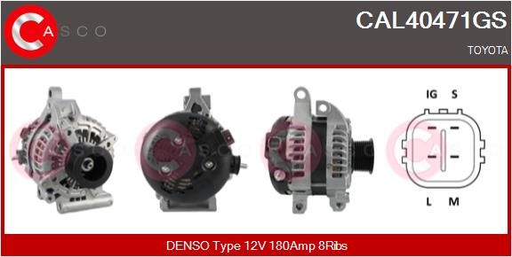 CAL40471GS CASCO Генератор