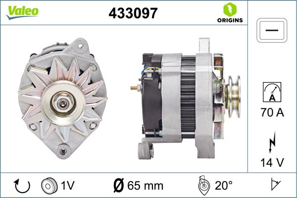 433097 VALEO Генератор