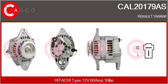 CAL20179AS CASCO Генератор