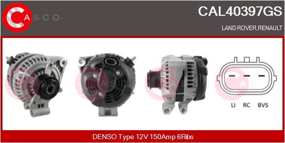 CAL40397GS CASCO Генератор
