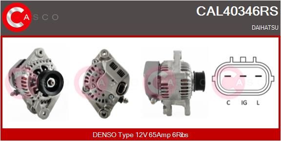 CAL40346RS CASCO Генератор
