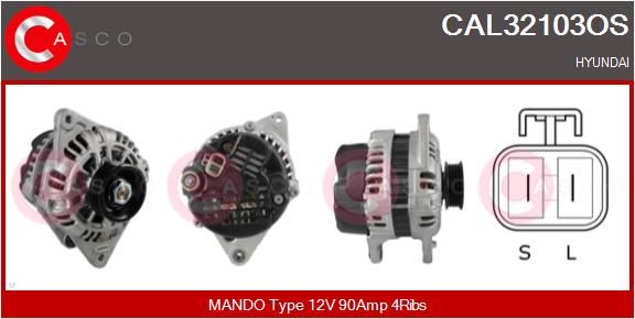 CAL32103OS CASCO Генератор