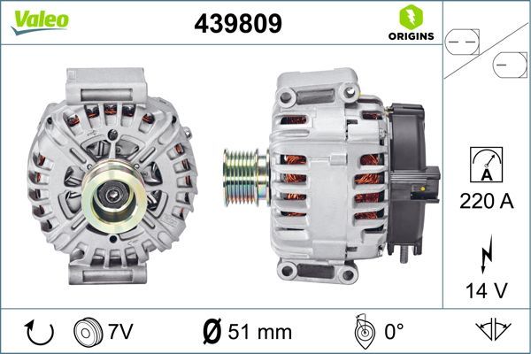 439809 VALEO Генератор