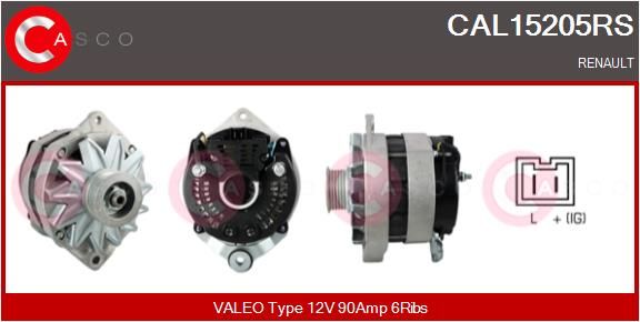 CAL15205RS CASCO Генератор