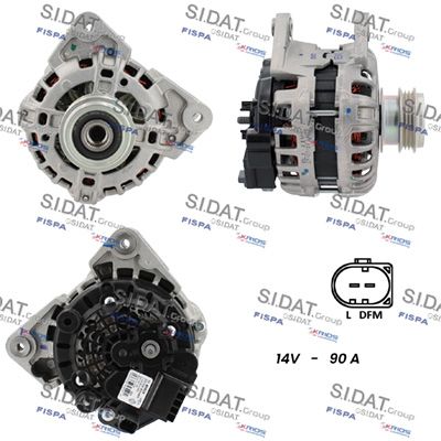 A12BH1252 SIDAT Генератор