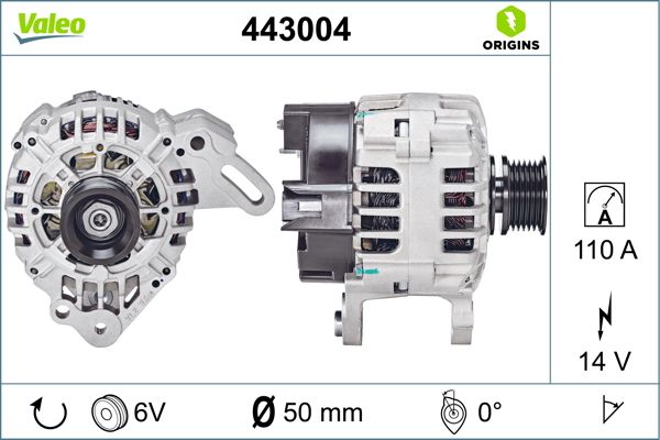 443004 VALEO Генератор
