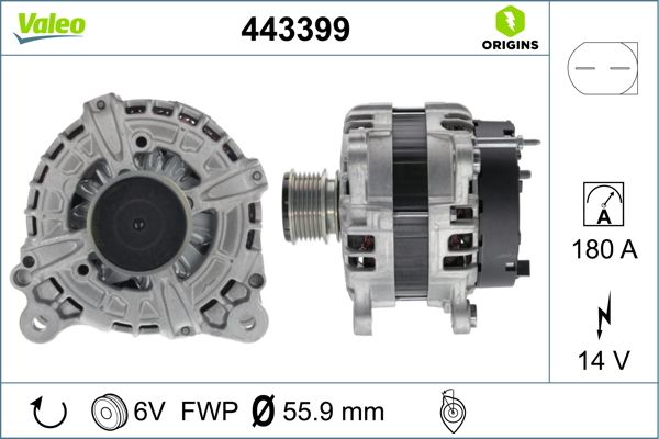 443399 VALEO Генератор