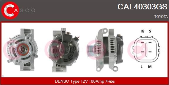 CAL40303GS CASCO Генератор