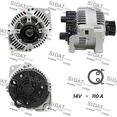 A12VA0038A2 SIDAT Генератор