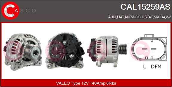 CAL15259AS CASCO Генератор