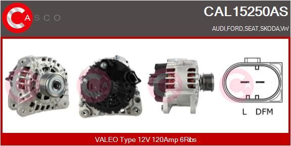 CAL15250AS CASCO Генератор