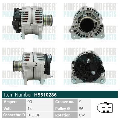 H5510286 HOFFER Генератор