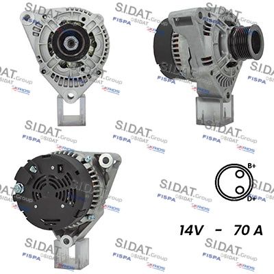 A12BH0932A2 SIDAT Генератор