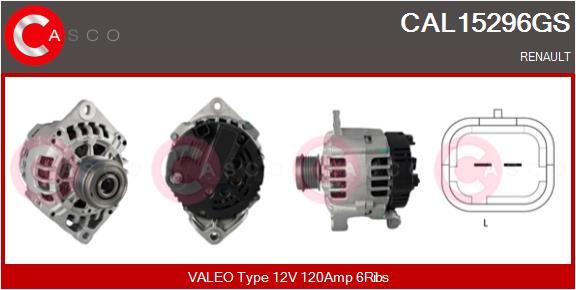 CAL15296GS CASCO Генератор