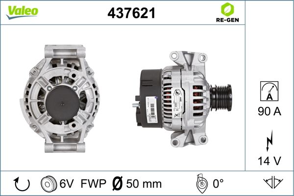 437621 VALEO Генератор