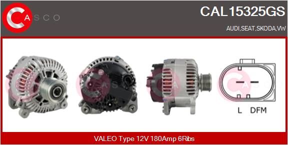 CAL15325GS CASCO Генератор