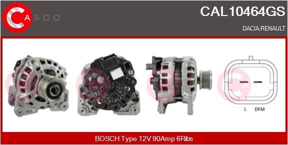 CAL10464GS CASCO Генератор