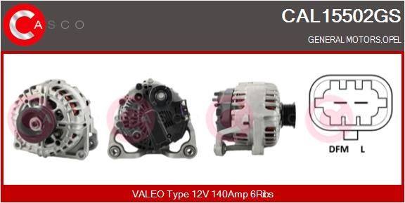CAL15502GS CASCO Генератор