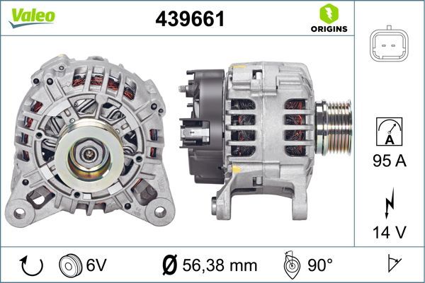 439661 VALEO Генератор