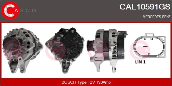 CAL10591GS CASCO Генератор