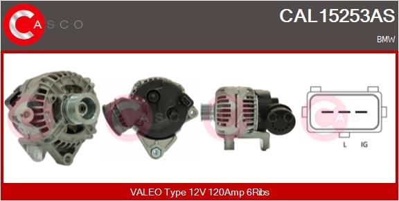 CAL15253AS CASCO Генератор