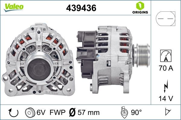 439436 VALEO Генератор