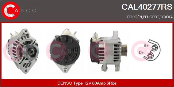 CAL40277RS CASCO Генератор