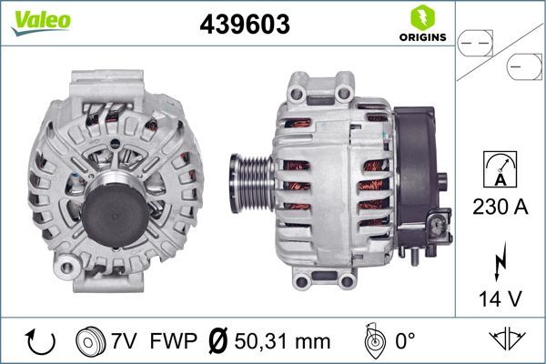 439603 VALEO Генератор