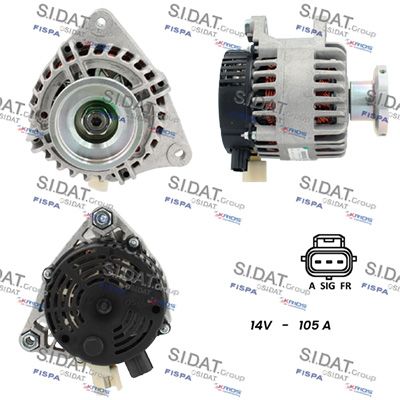 A12DE0427 SIDAT Генератор