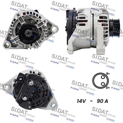 A12BH0080A2 SIDAT Генератор