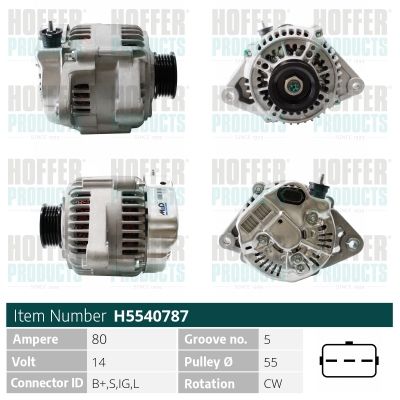 H5540787 HOFFER Генератор