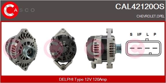 CAL42120OS CASCO Генератор