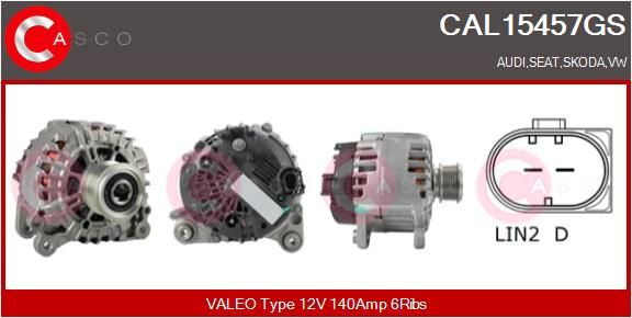 CAL15457GS CASCO Генератор