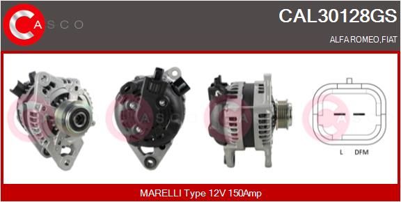 CAL30128GS CASCO Генератор