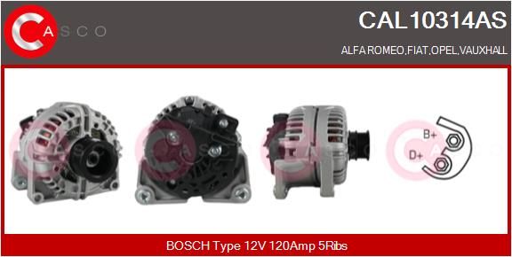 CAL10314AS CASCO Генератор