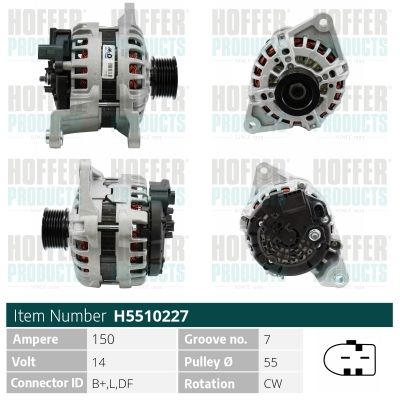 H5510227 HOFFER Генератор