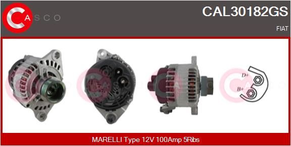 CAL30182GS CASCO Генератор