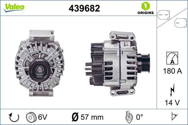 439682 VALEO Генератор