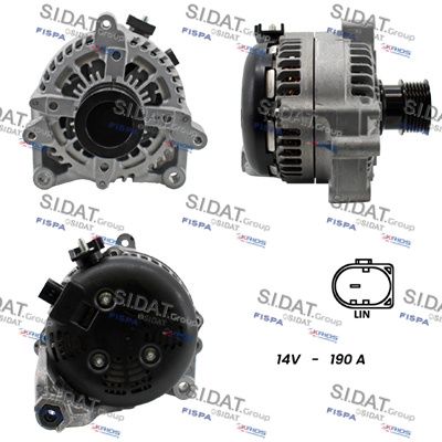 A12DE1239 SIDAT Генератор