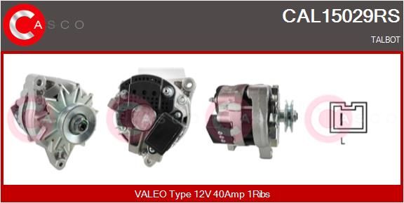 CAL15029RS CASCO Генератор