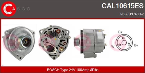 CAL10615ES CASCO Генератор