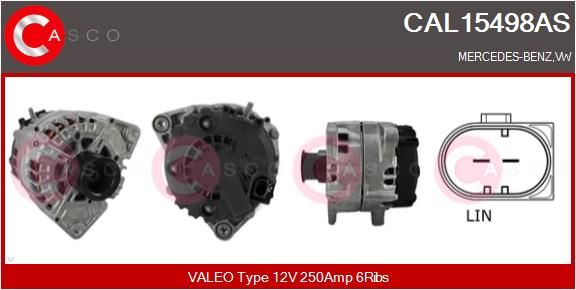 CAL15498AS CASCO Генератор