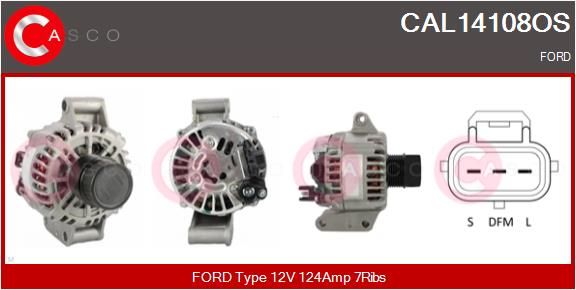CAL14108OS CASCO Генератор