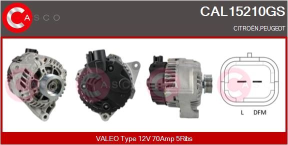 CAL15210GS CASCO Генератор