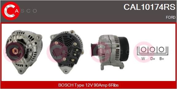 CAL10174RS CASCO Генератор