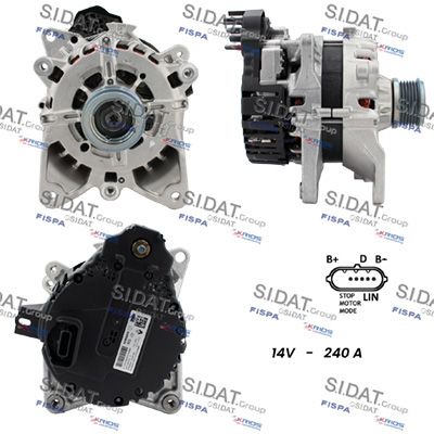 A12VA1271 SIDAT Генератор