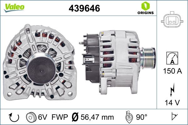 439646 VALEO Генератор